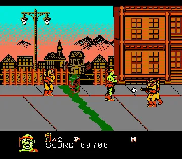 Toxic Crusaders (USA) screen shot game playing